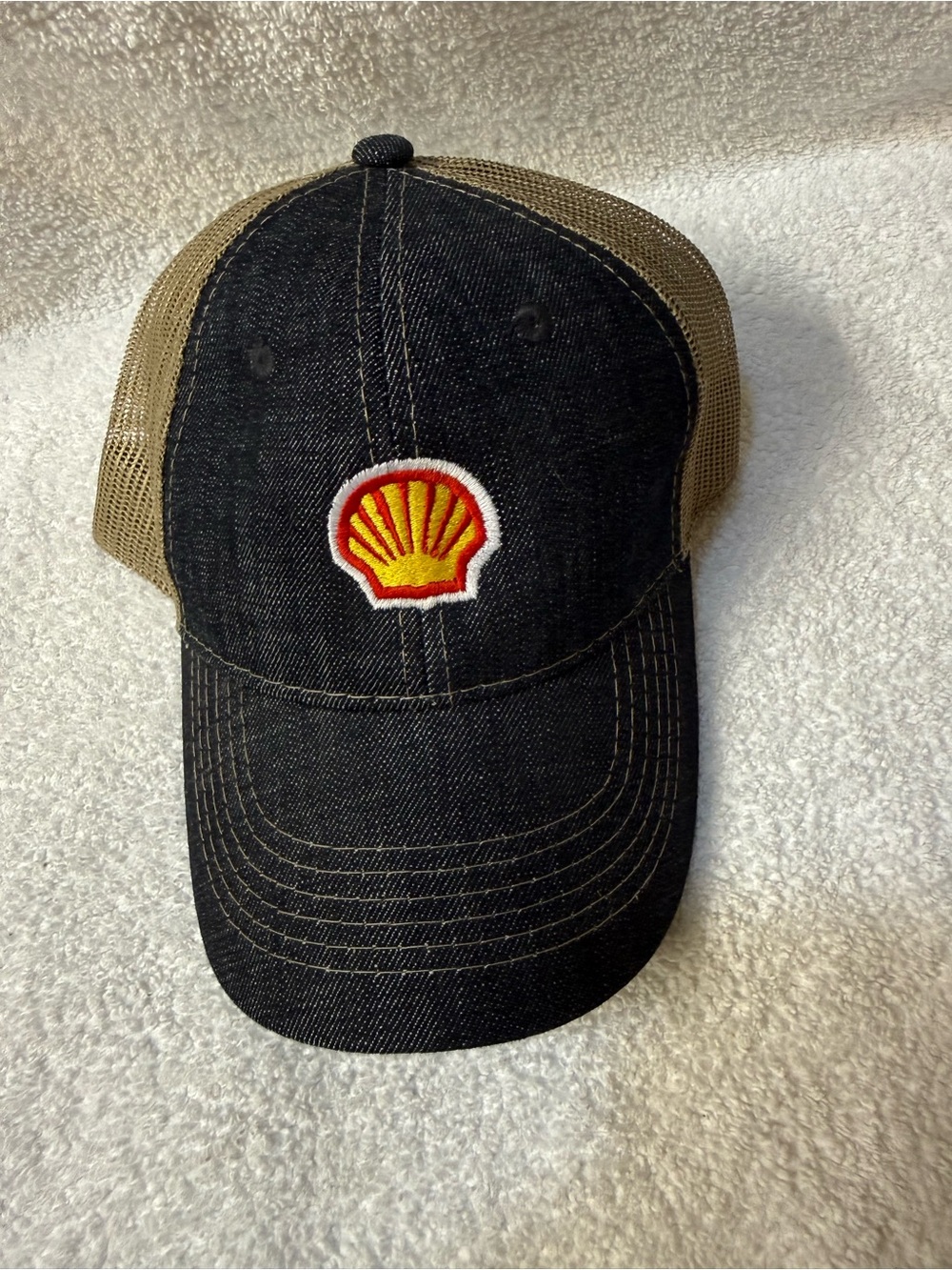 Shell Patch Trucker Hat